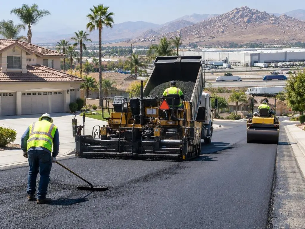 Asphalt Overlays & Resurfacing in Perris, CA