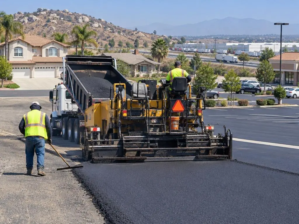 Parking Lot Paving in Perris, CA